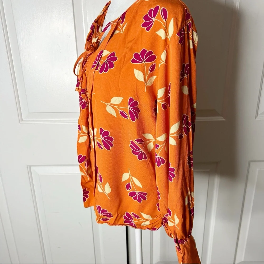 Joie Zosia Long Sleeve Top (size M) - Picture 7 of 10